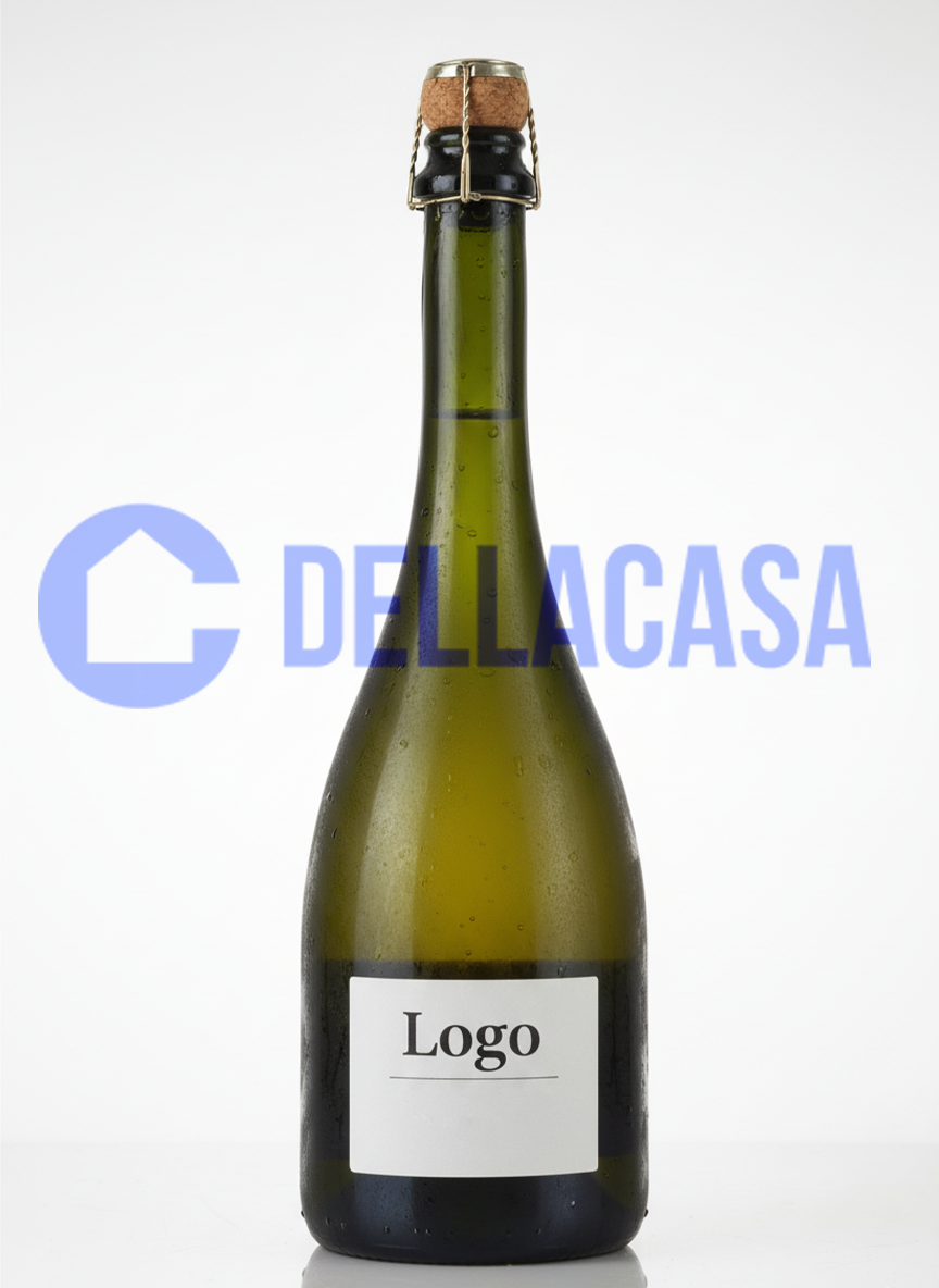 CONEGLIANO VALDOBIADENE (PROSECCO EXTRA DRY SUPERIORE DOCG) - Vino Della Casa Personalizzato con Etichetta Brandizzata VETRO 75Cl - immagine 2