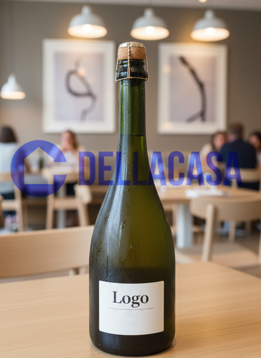 CONEGLIANO VALDOBIADENE (PROSECCO EXTRA DRY SUPERIORE DOCG) - Vino Della Casa Personalizzato con Etichetta Brandizzata VETRO 75Cl