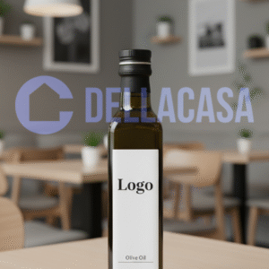 OLIO EXTRAVERGINE DI OLIVA MULTIVARIETALE - Olio Della Casa Personalizzato con Etichetta Brandizzata Vetro 25cl