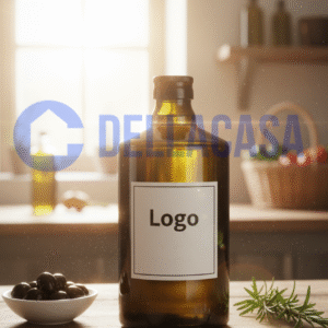 OLIO EXTRA VERGINE DI OLIVA - NOCELLARA BELICE - Olio Della Casa Personalizzato con Etichetta Brandizzata Vetro 50cl