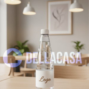 AURYN - Acqua Della Casa Personalizzata con Etichetta Brandizzata PET Trasparente 50cl