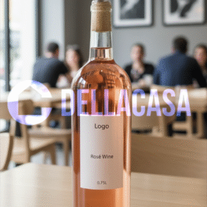 BARDOLINO CHIARETTO DOC CLASSICO - Vino Della Casa Personalizzato con Etichetta Brandizzata VETRO 37,5cl