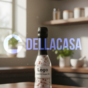 SALE AL PEPERONCINO - Della Casa Personalizzato con Etichetta Brandizzata Vetro 275gr