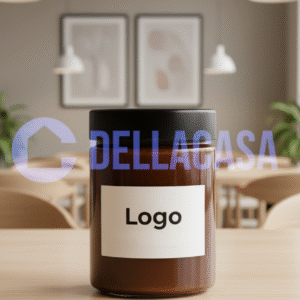 CREMA SPALMABILE AL LATTE - Della Casa Personalizzata con Etichetta Brandizzata Vetro 220gr