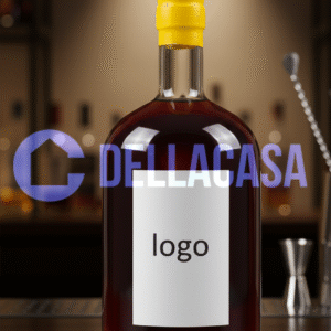 AMARO Della Casa italiano Personalizzato con Etichetta Brandizzata Vetro 50cl