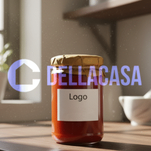 SUGO DI POMODORO E BASILICO - Sugo Della Casa Personalizzato con Etichetta Brandizzata Vetro 300gr
