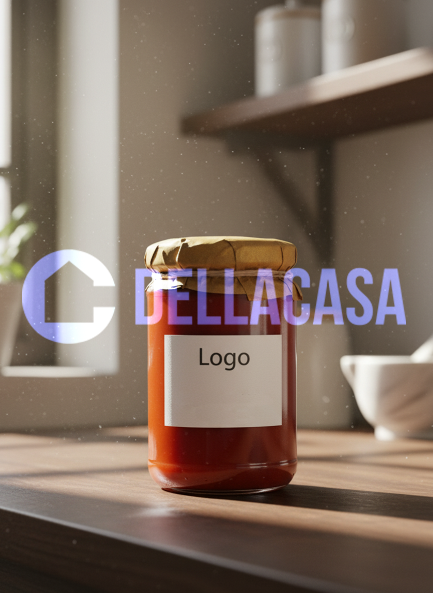 SUGO ALL'ARRABBIATA - Sugo Della Casa Personalizzato con Etichetta Brandizzata Vetro 300gr