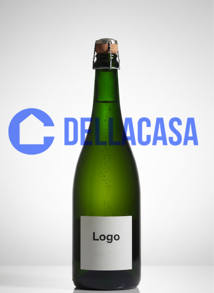 METODO CLASSIVO CUVEE - Vino Della Casa Personalizzato con Etichetta Brandizzata VETRO 75Cl - immagine 2