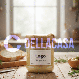 CACIO E PEPE - Sugo Della Casa Personalizzato con Etichetta Brandizzata Vetro 180gr