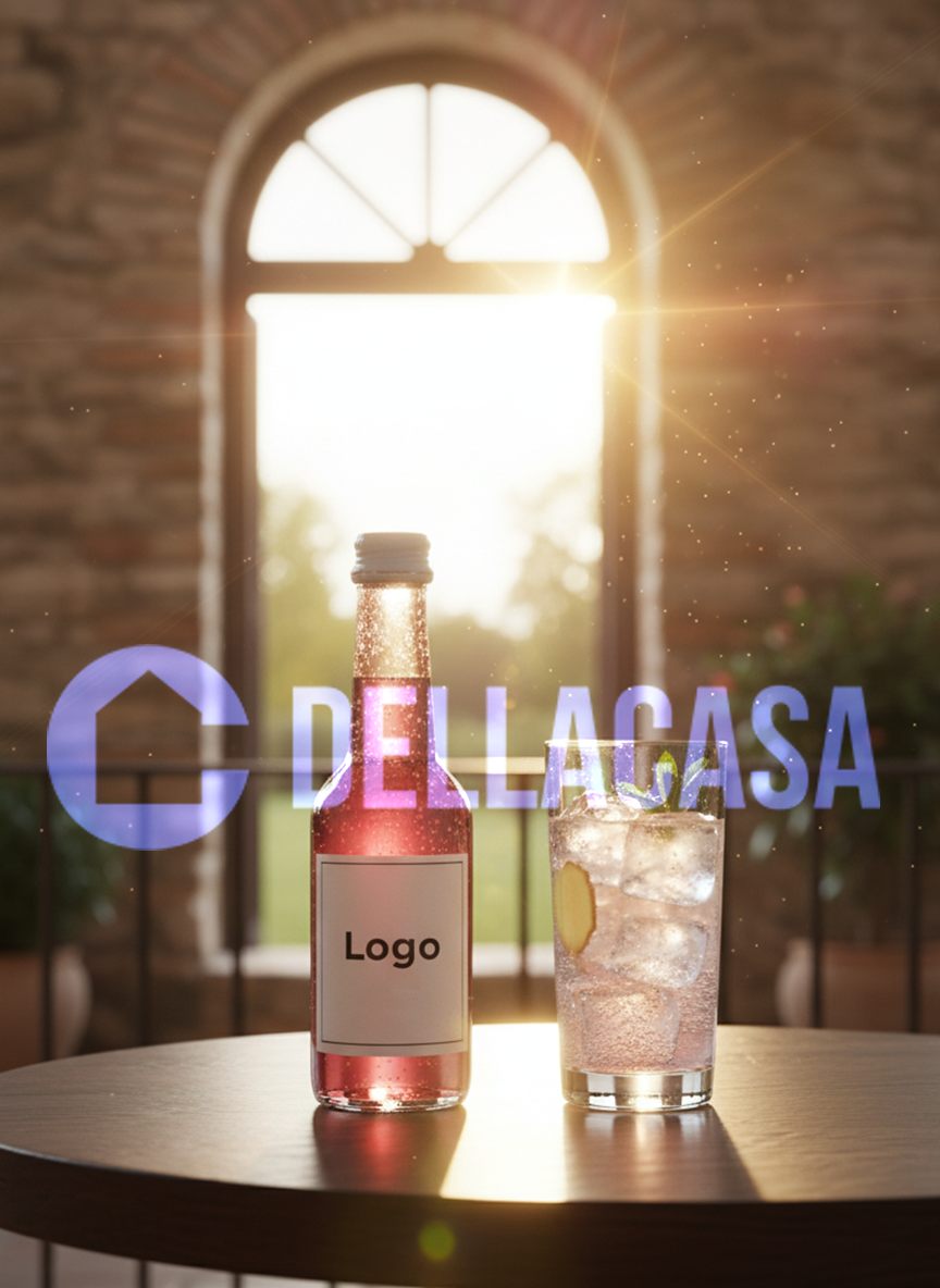 Ginger - Bibita Analcolica Della Casa Personalizzata con Etichetta Brandizzata 27cl