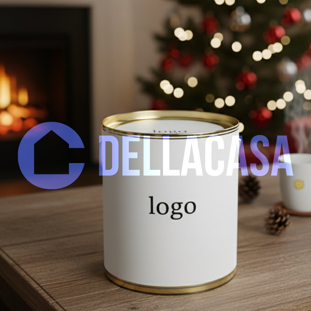 Cappelliera con fondo e coperchio in latta, struttura laterale completamente personalizzabile in quadricromia. A scelta è possibile inserire o meno il cordoncino, personalizzare il coperchio o lasciarlo in latta. - immagine 2